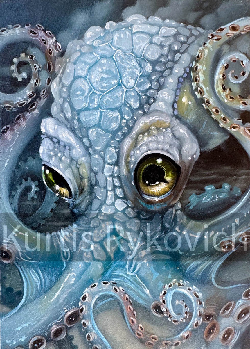 Aquatic-Original – The Art of Kurtis Rykovich